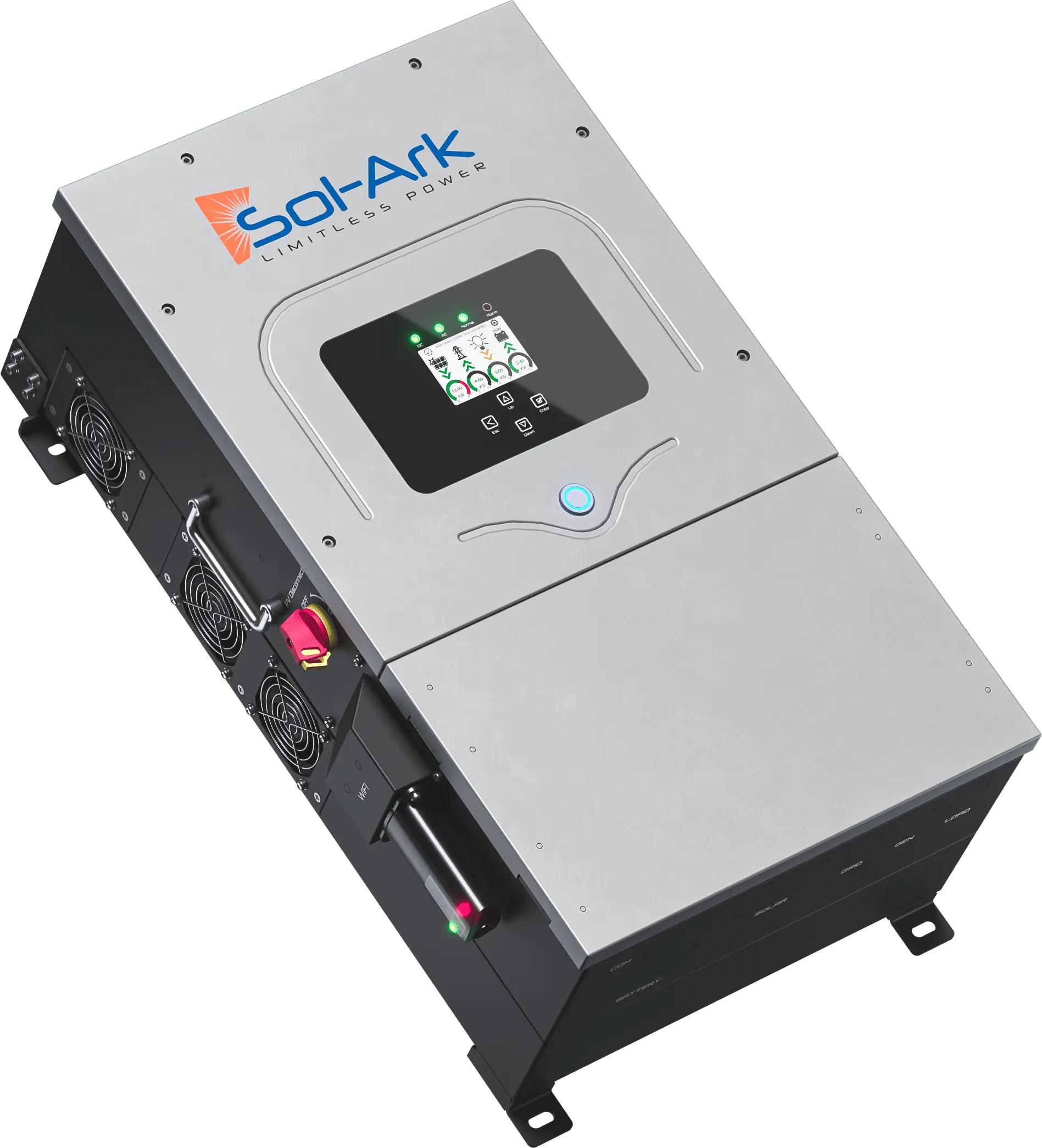 Sol-Ark 12k Hybrid Solar Inverter 10 Year Warranty Included. At Generation Eco Store