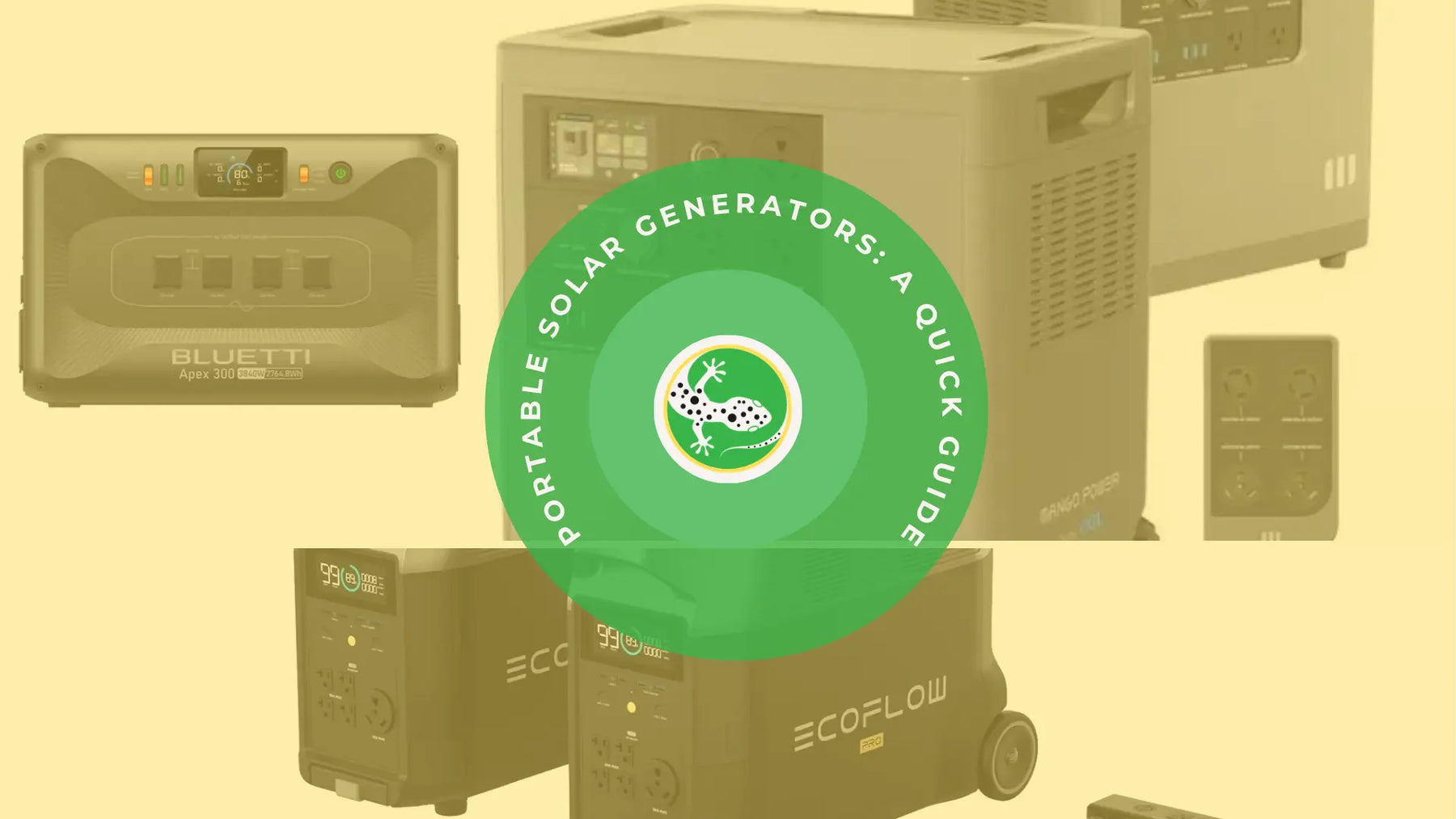 Portable Solar Generator: The Ultimate Guide to Clean and Portable Power Solutions by Generation Eco Store