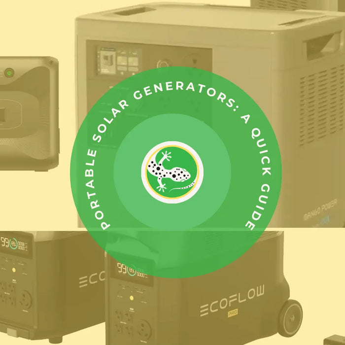 Portable Solar Generator: The Ultimate Guide to Clean and Portable Power Solutions by Generation Eco Store
