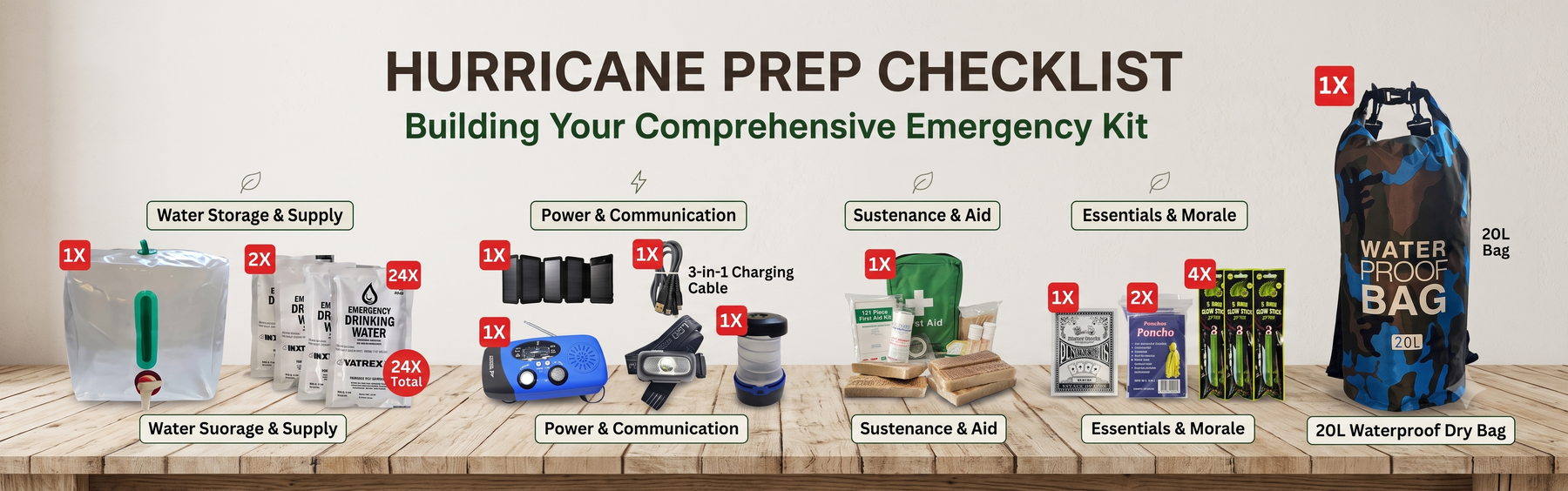 Hurricane Preparedness Kit: The Essential Guide to Surviving the Storm
