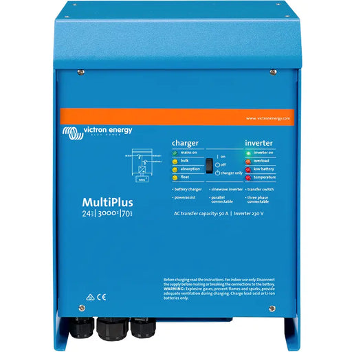 Victron MultiPlus 3000 Inverter/Charger 70-50/24 120V (UL 1741 and 458).   At  Generation Eco Store