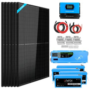Sungold Power Off Grid Solar Kit 6000W 48VDC 120V/240V Lifepo4 10.24KWh Lithium Battery 6 X 370 Watt Solar Panels SGK-PRO64.   At  Generation Eco Store