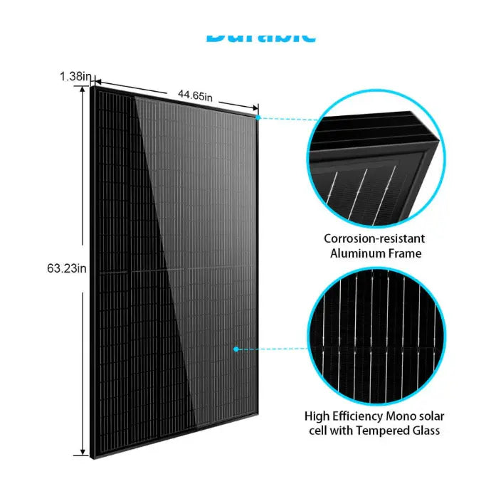 Sungold Power Off Grid Solar Kit 6000W 48VDC 120V/240V Lifepo4 10.24KWh Lithium Battery 6 X 370 Watt Solar Panels SGK-PRO64.   At  Generation Eco Store