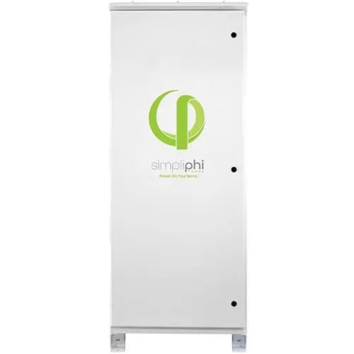 Simpliphi, A-4PHI-SCH-Pro, Access With Schneider XW 6848-Pro, 120/240VAC, 4 Phi 3.8, LFP Batteries (Lithium Iron Phosphate), 3R Enclosure, UL-1973.   At  Generation Eco Store