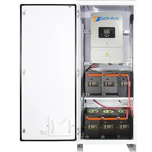 SimpliPhi, A-6PHI-SA-12, Access With Sol-Ark 12kW AC/DC Coupled, 208/240VAC, 6 Phi 3.8, LFP Batteries (Lithium Iron Phosphate), Integrated Charge Controller, 3R Enclosure, UL-1973, UL-1741-SA.   At  Generation Eco Store