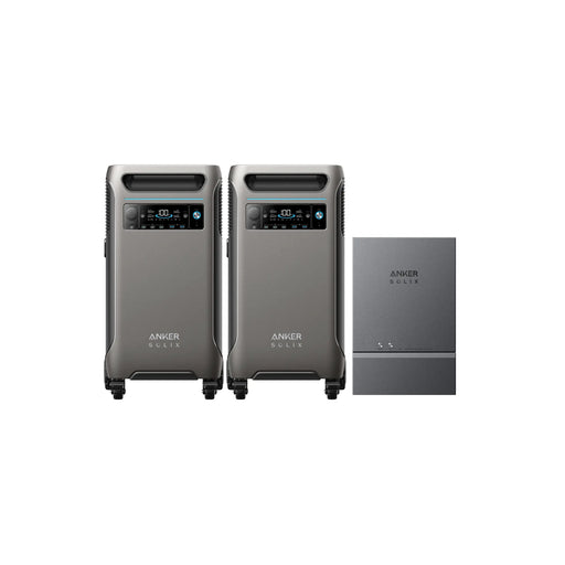 2× Anker SOLIX F3800 | 12000W, 7.68kWh + Smart Home Power Kit.   At  Generation Eco Store