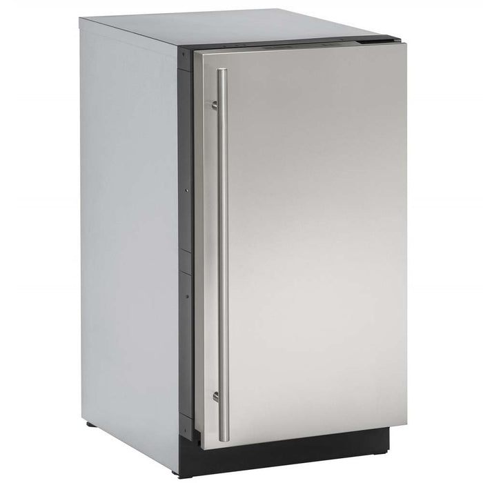 U-Line 18" Clear Ice Maker - Stainless Steel - No Drain Pump