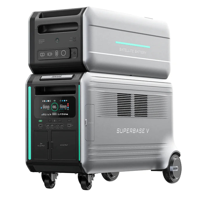 Zendure SuperBase V4600 + Extra Battery | Portable Power Station 4600Wh 120V/240V UPS