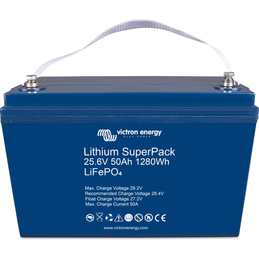 Victron Energy Lithium Superpack 25.6V/50AH (M8).   At  Generation Eco Store