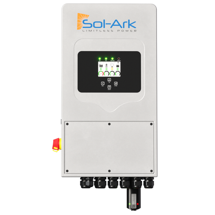 Sol-Ark 5k Hybrid Solar Inverter 10 Year Warranty Included