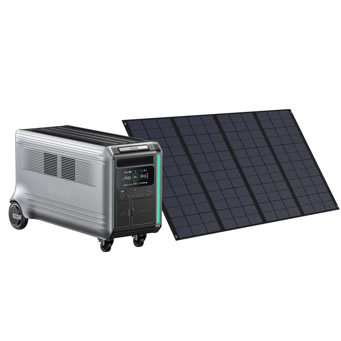 Zendure SuperBase V6400 Power Station 6400Wh 120V/240V UPS + 400w Zendure Solar Panel