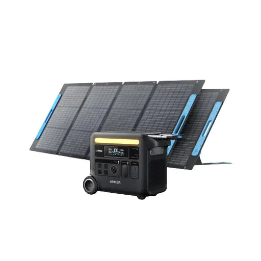 Anker SOLIX F2600 Solar Generator + 2 × 200W Solar Panel.   At  Generation Eco Store