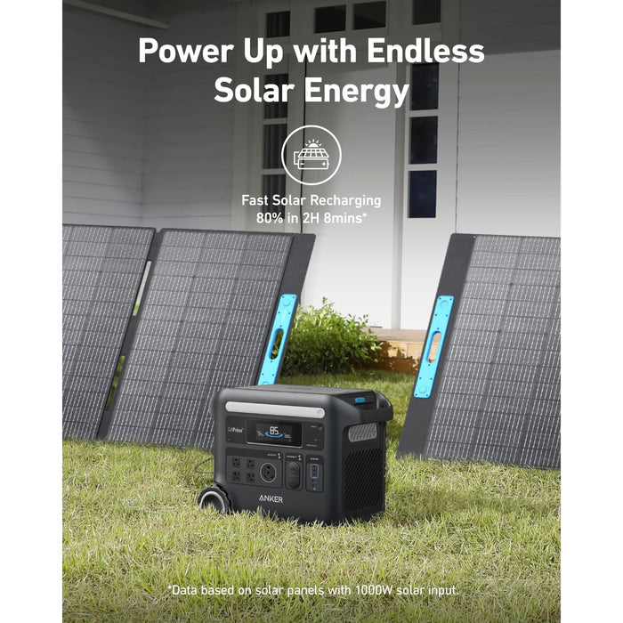 Anker SOLIX F2600 Solar Generator + 400W Solar Panel.   At  Generation Eco Store