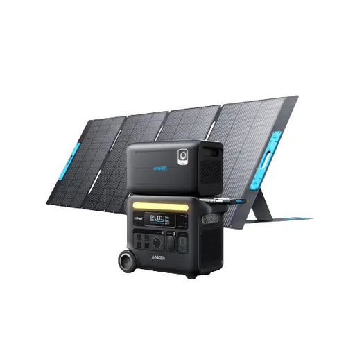 Anker SOLIX F2600 Solar Generator + Expansion Battery + 400W Solar Panel.   At  Generation Eco Store