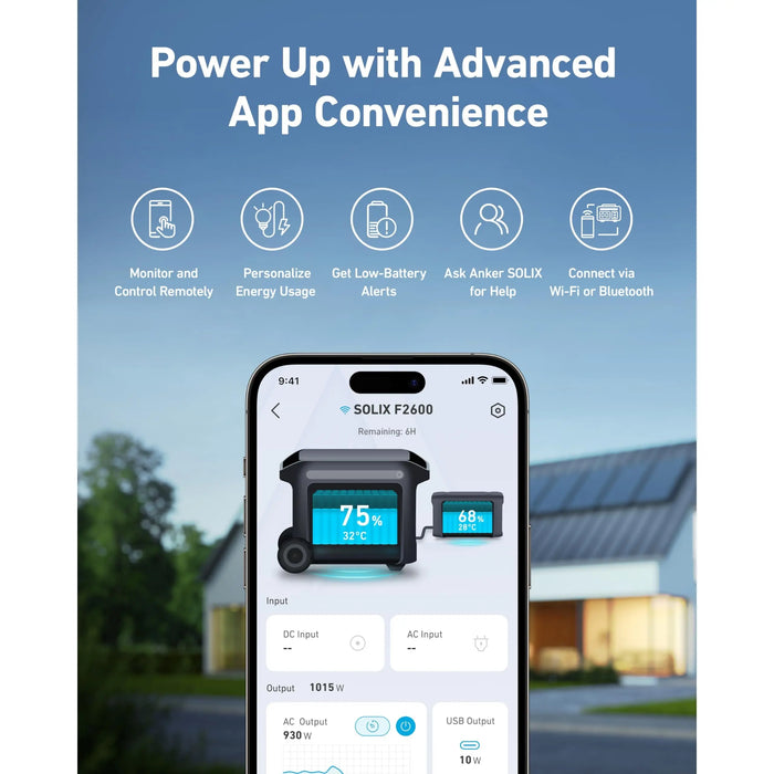 Anker SOLIX F2600 + Expansion Battery.   At  Generation Eco Store