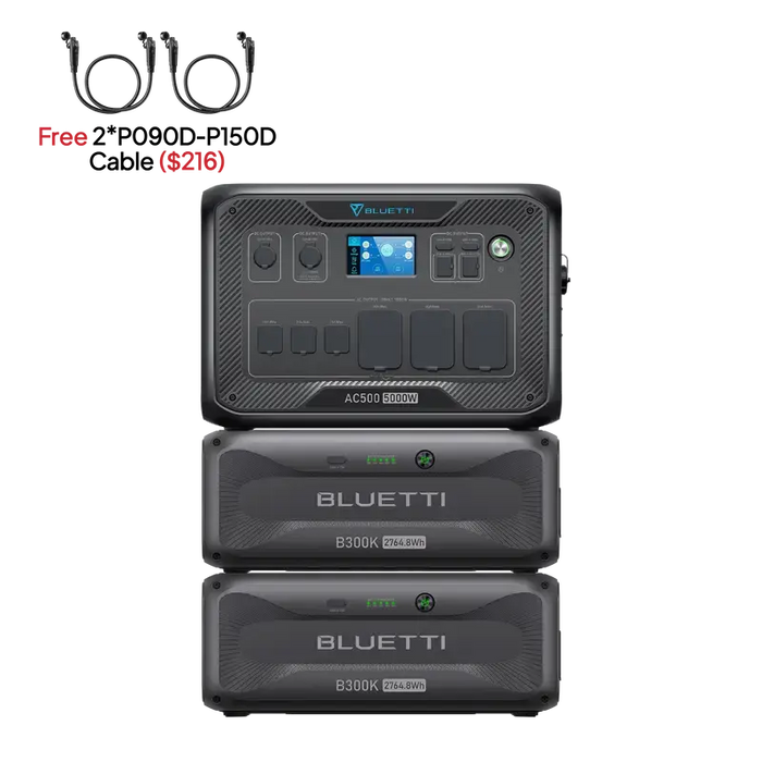 BLUETTI AC500 Inverter Module Generator | 5,000W ( B300K Required to Function).   At  Generation Eco Store