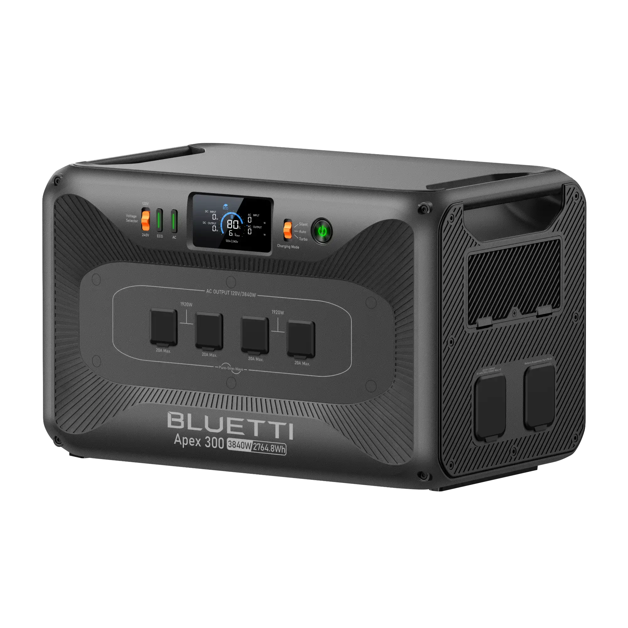 Bluetti Apex 300 Home Battery Backup | 2,764Wh, 3,840W Portable Power Station.   At  Generation Eco Store