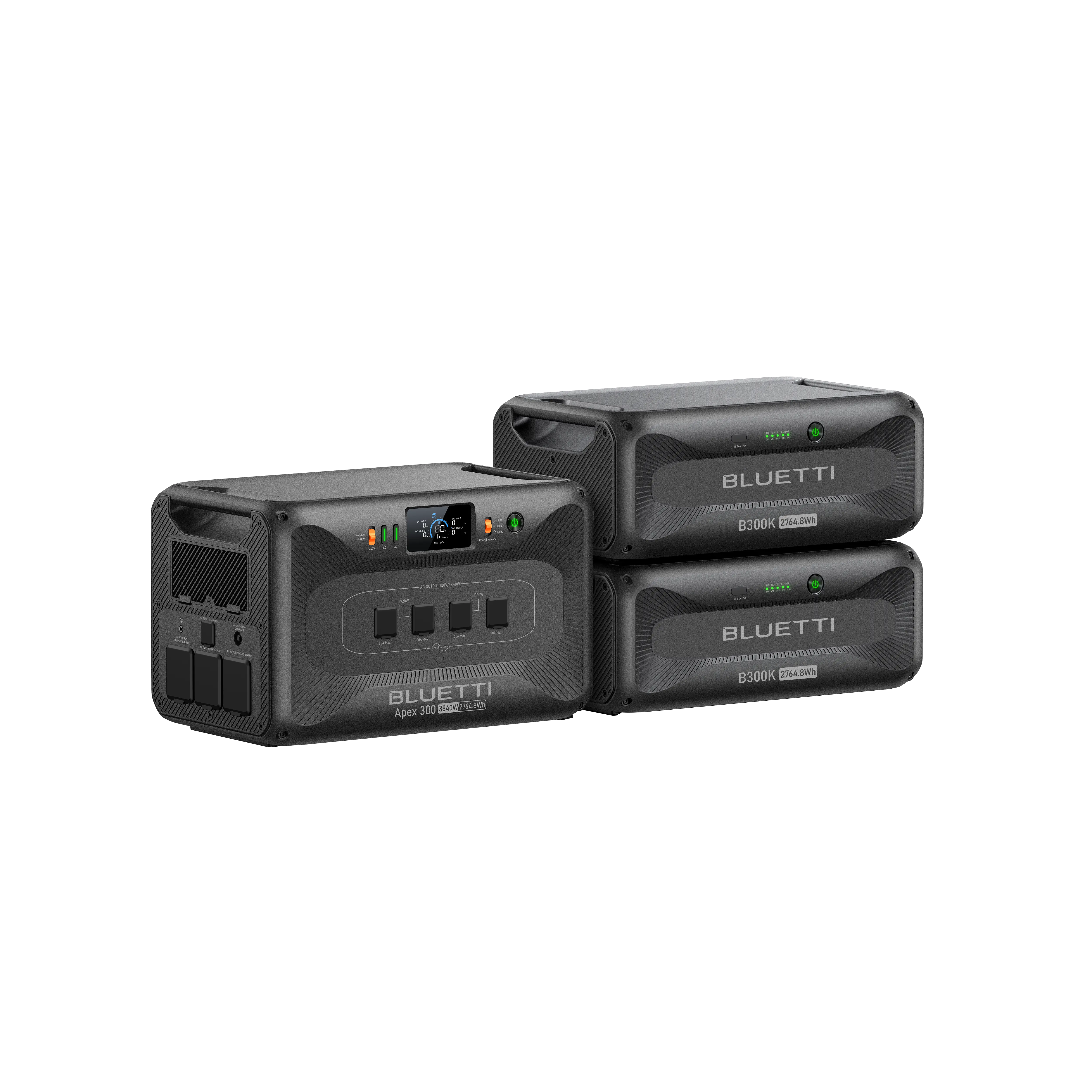 Bluetti Apex 300 Home Battery Backup | 2,764Wh, 3,840W Portable Power Station.   At  Generation Eco Store