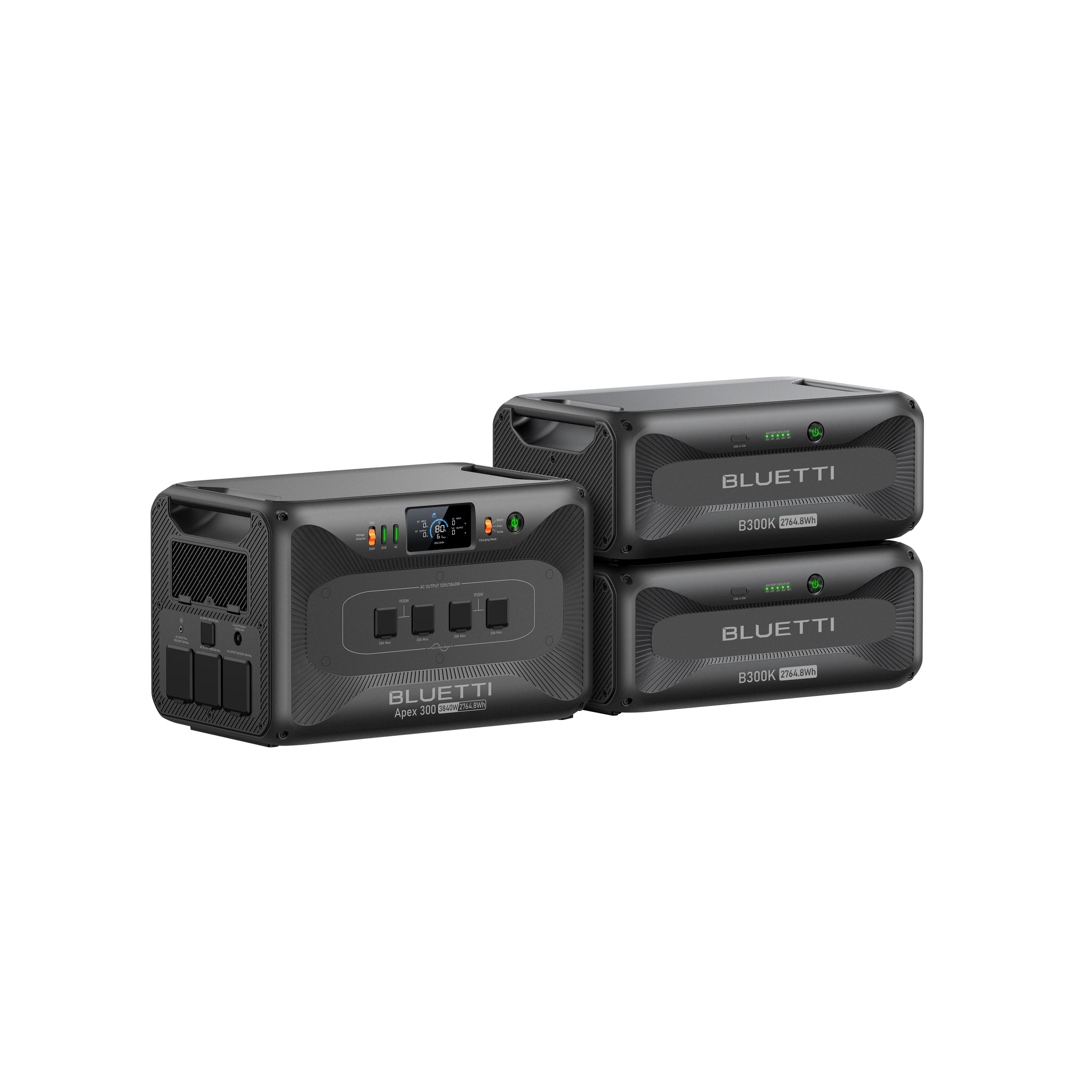 Bluetti Apex 300 Home Battery Backup | 2,764Wh, 3,840W Portable Power Station.   At  Generation Eco Store