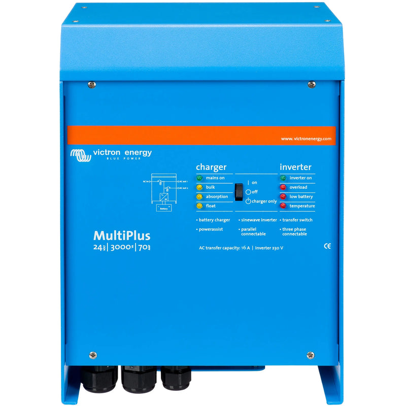 Victron MultiPlus 3000VA 24V 230VAC VE.Bus Inverter/Charger.   At  Generation Eco Store