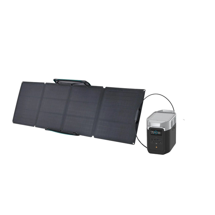 EcoFlow DELTA 2 + 110W Portable Solar Panel DELTA2-110W / DELTA2-110W2.  1 At  Generation Eco Store