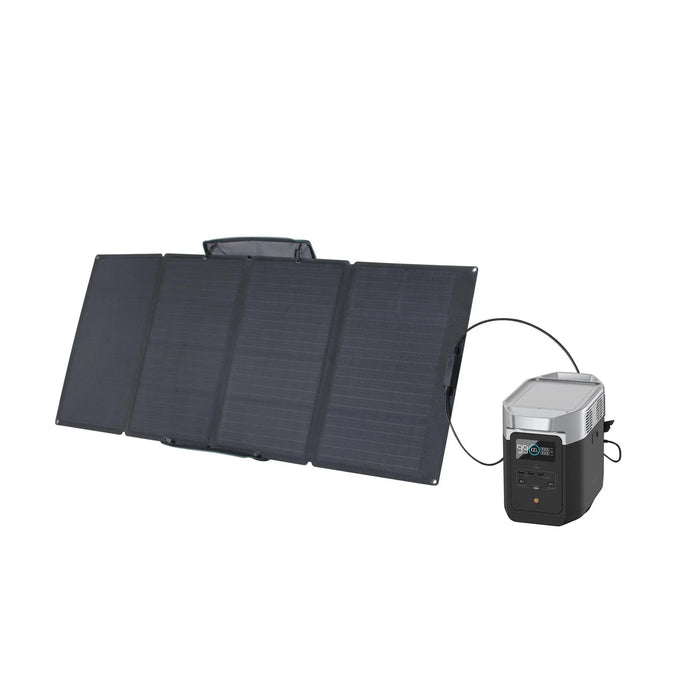 EcoFlow DELTA 2 + 160W Portable Solar Panel DELTA2-160W / DELTA2-160W2.  1 At  Generation Eco Store