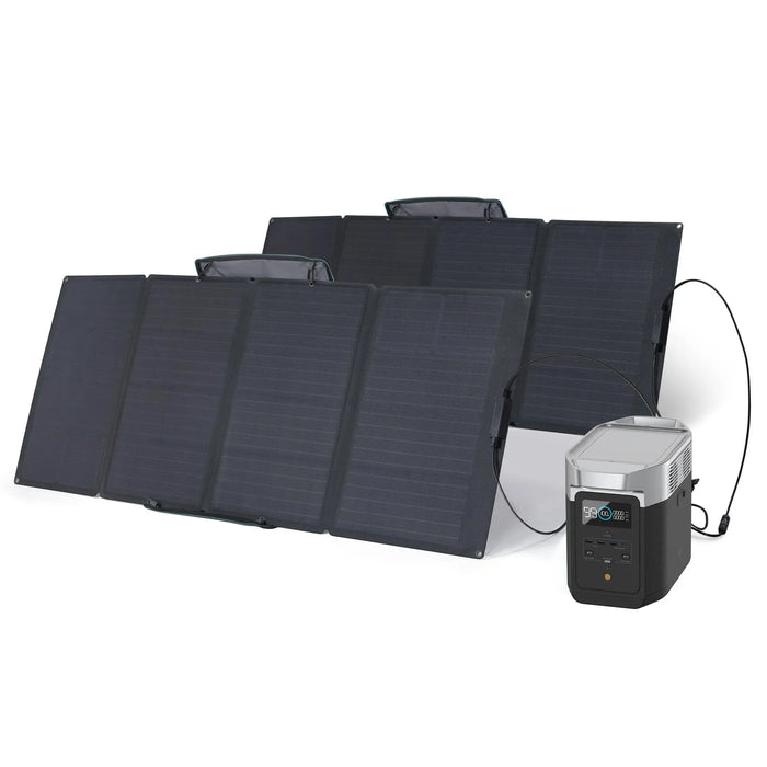 EcoFlow DELTA 2 + 160W Portable Solar Panel DELTA2-160W / DELTA2-160W2.  2 At  Generation Eco Store