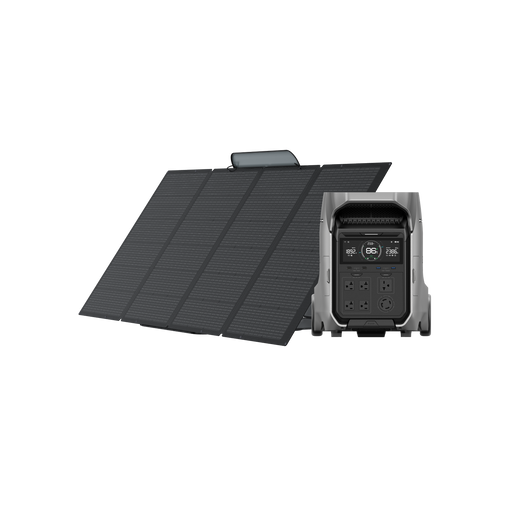 EcoFlow DELTA Pro 3 Portable Power Station Bundles | 4,000W Output 4,096Wh Battery Capacity  DELTA-Pro-3-1x-400W-Solar-Panel at  Generation Eco Store