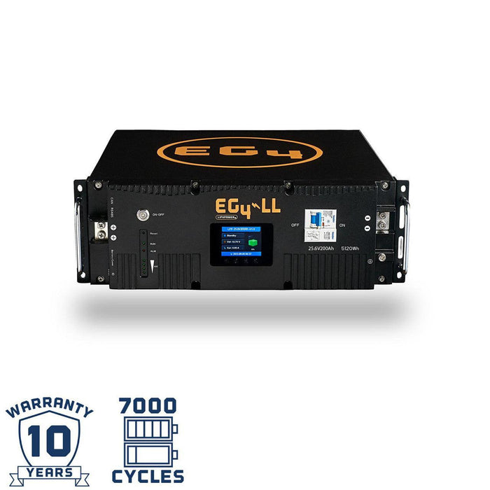 EG4 | LL Lithium Battery (V2) | 24V 200AH | Server Rack Battery