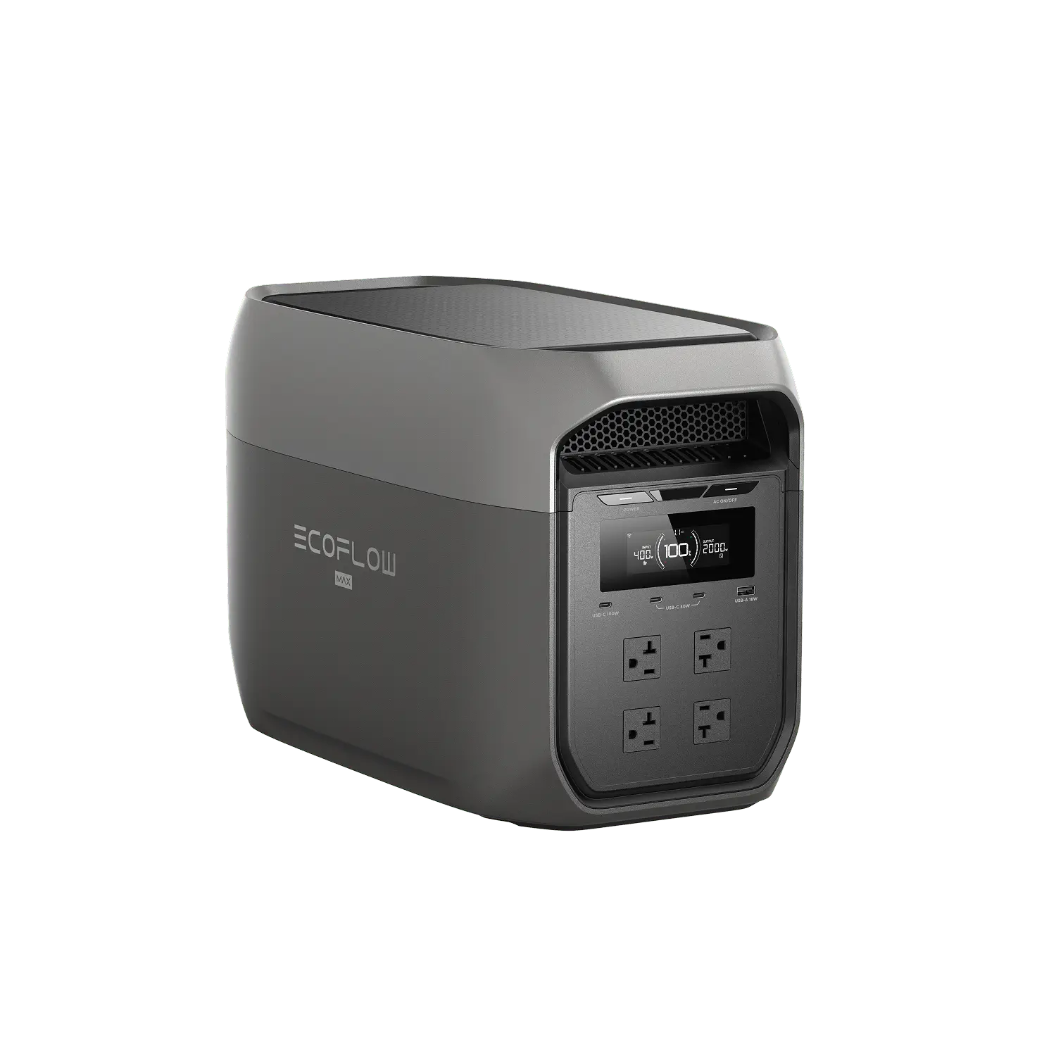 EcoFlow DELTA 3 Max Portable Power Station 2048Wh 2400W Output