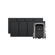 EcoFlow DELTA Pro 3 Portable Power Station Bundles | 4,000W Output 4,096Wh Battery Capacity  DELTA-Pro-3-2x-400W-Solar-Panel at  Generation Eco Store