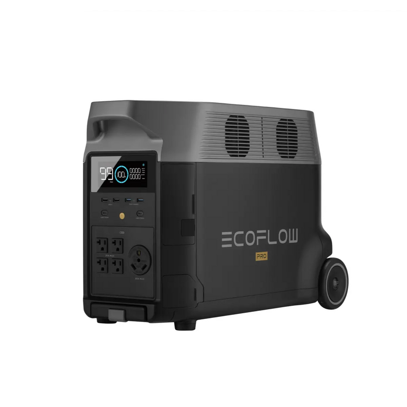 EcoFlow DELTA Pro 3.6kW 7.2kWh System with 400-1600 Watts of Rigid Solar Panels kit.   At  Generation Eco Store