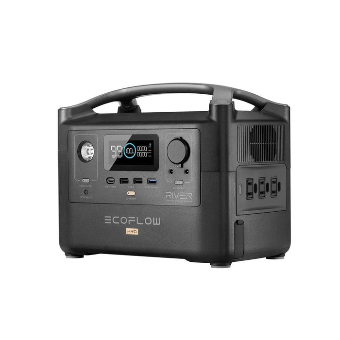 EcoFlow RIVER Pro Portable Power Station EFRIVER600PRO-AM.   At  Generation Eco Store