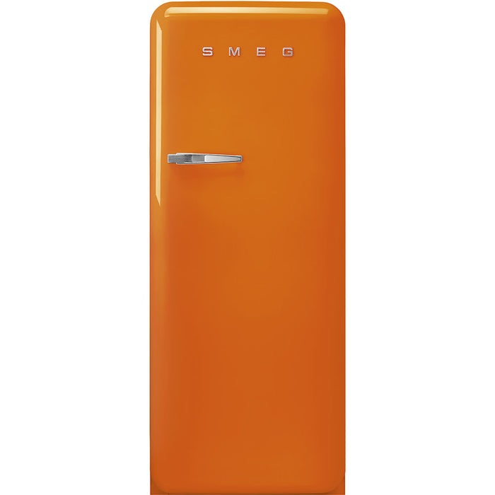 Smeg FAB28UROR3 50s Retro Style Series 24" Orange Freestanding Counter Depth Top Freezer Refrigerator