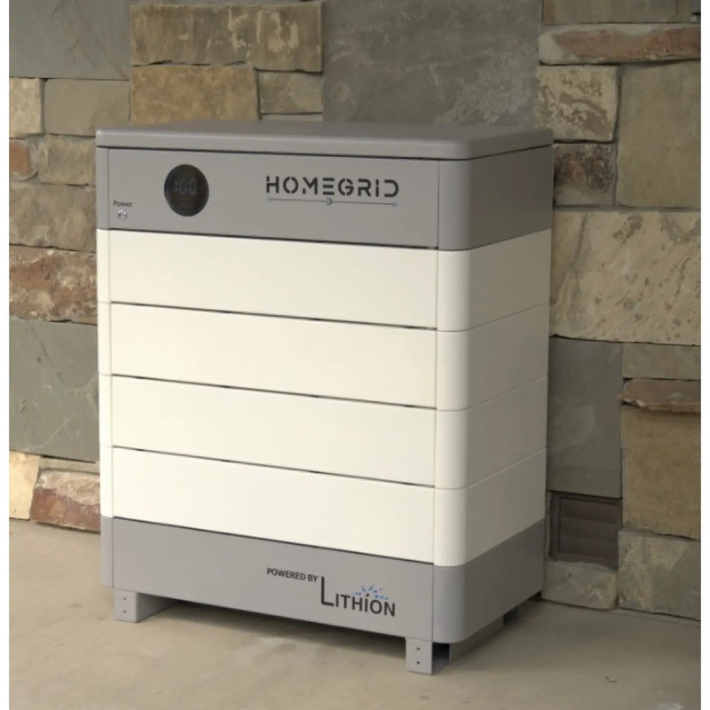 HomeGrid STACK'D [28.8kWh] 6 Stack’d Lithium Phosphate Battery Bank.   At  Generation Eco Store