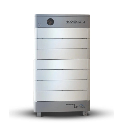 HomeGrid STACK'D [33.6kWh] 7 Stack’d Lithium Phosphate Battery Bank.   At  Generation Eco Store