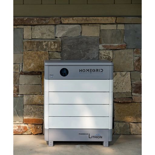 HomeGrid STACK'D [33.6kWh] 7 Stack’d Lithium Phosphate Battery Bank.   At  Generation Eco Store