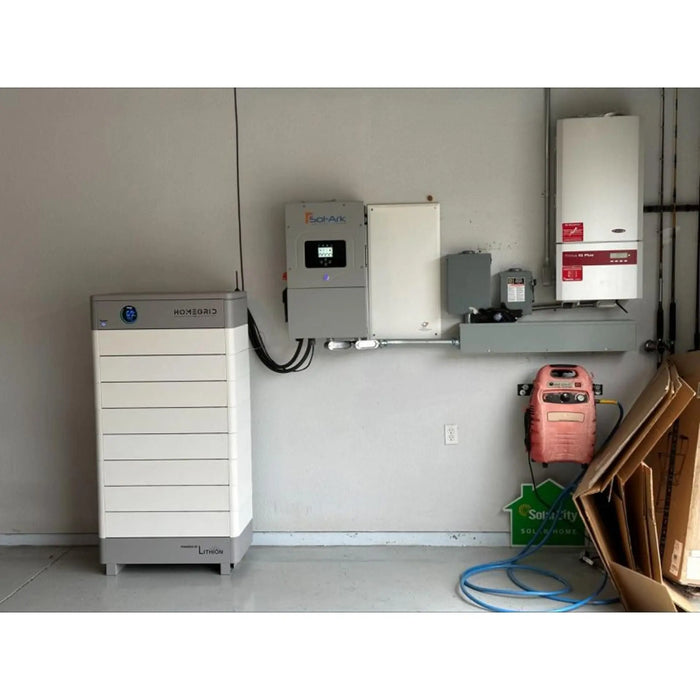 HomeGrid STACK'D [33.6kWh] 7 Stack’d Lithium Phosphate Battery Bank.   At  Generation Eco Store