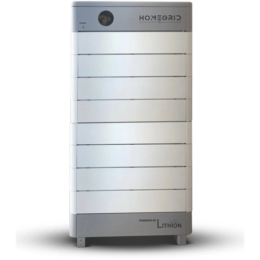 HomeGrid STACK'D [38.4kWh] 8 Stack’d Lithium Phosphate Battery Bank.   At  Generation Eco Store