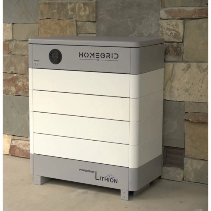 HomeGrid STACK'D [9.6kWh-38.4kWh] Lithium Phosphate Battery Bank.   At  Generation Eco Store