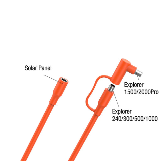 Jackery DC Extension Cable for Solar Panel.   At  Generation Eco Store