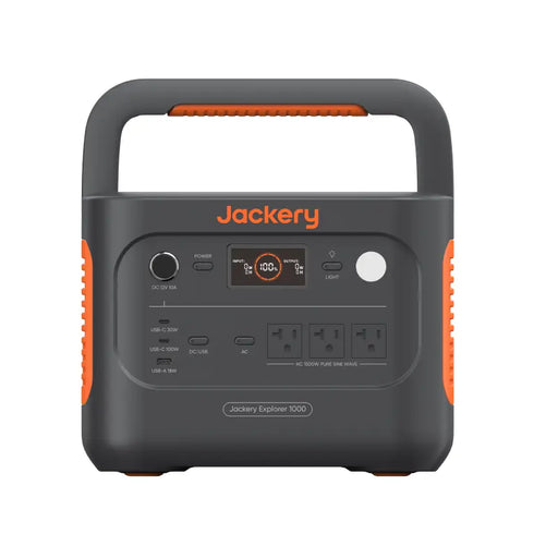Jackery Explorer 1000 Portable Power Station.  Explorer-1000-v2-Portable-Power-Station At  Generation Eco Store