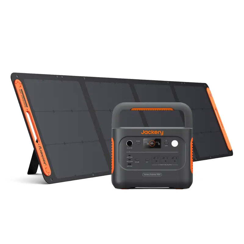 Jackery Explorer 1000 v2 Portable Power Station.  Explorer-1000-v2-SolarSaga-200W At  Generation Eco Store