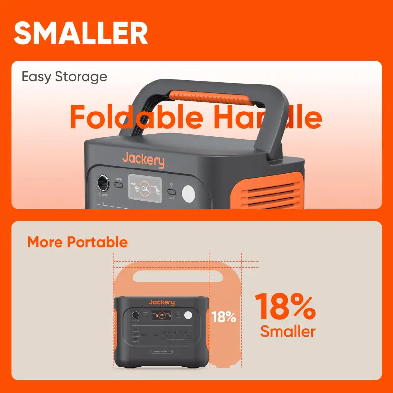 Jackery Explorer 1000 v2 Portable Power Station.   At  Generation Eco Store