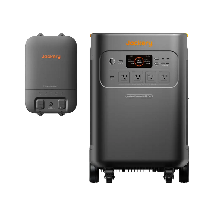 Jackery Explorer 5000 Plus.  Explorer 5000 Plus + Smart Transfer Switch At  Generation Eco Store