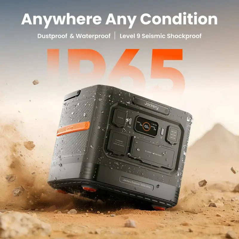 Jackery Solar Generator  1500 Ultra.   At  Generation Eco Store
