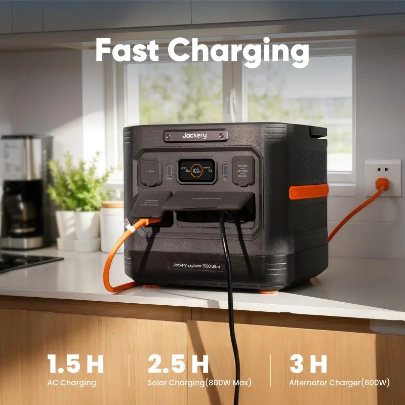 Jackery Solar Generator  1500 Ultra.   At  Generation Eco Store