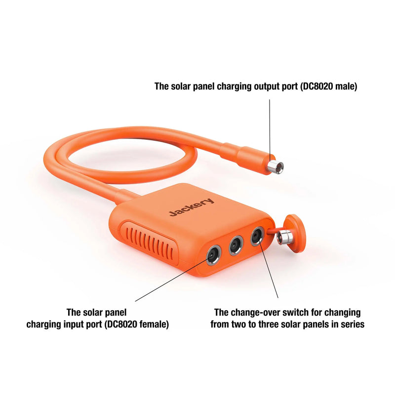 Jackery Solar Panel Connector.   At  Generation Eco Store