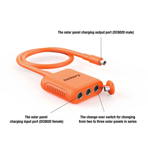 Jackery Solar Panel Connector.   At  Generation Eco Store