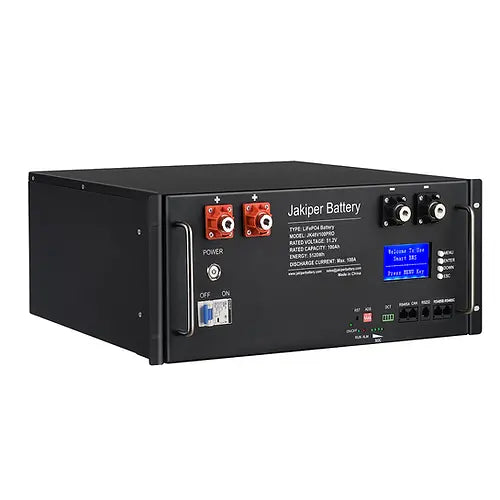 Jakiper [PRO] Lithium Battery | 48V 500Ah | 25kWh Server Rack Battery Kit - Generation Eco Store